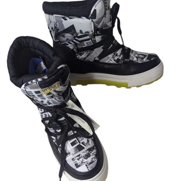 NEW....Cougar Wink Nylon Waterproof Black-College Boots ..Size 11 - Picture 3 of 10